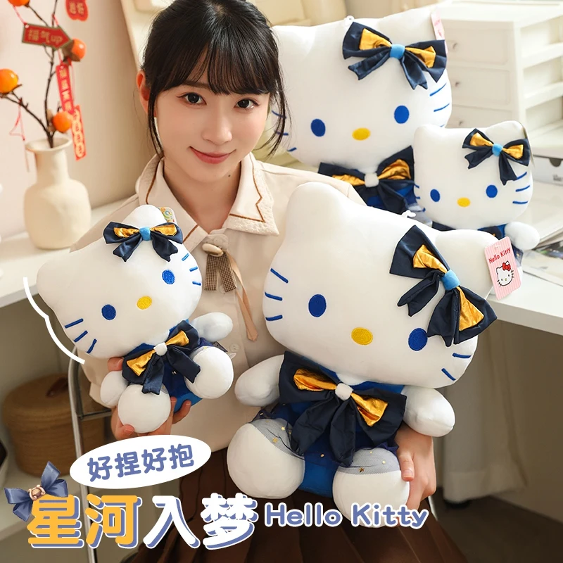 

Sanrio Плюшевые Hello Kitty плюшевые куклы Kuromi My Melody мультфильм милые плюшевые игрушки KT Hello Kitty плюшевые куклы подарки для девочки