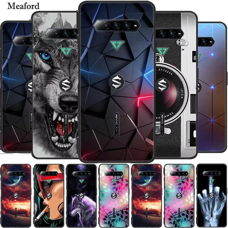 Animal Soft Silicone Protective Back Cover for Smartphones - Durable Bumper Coque