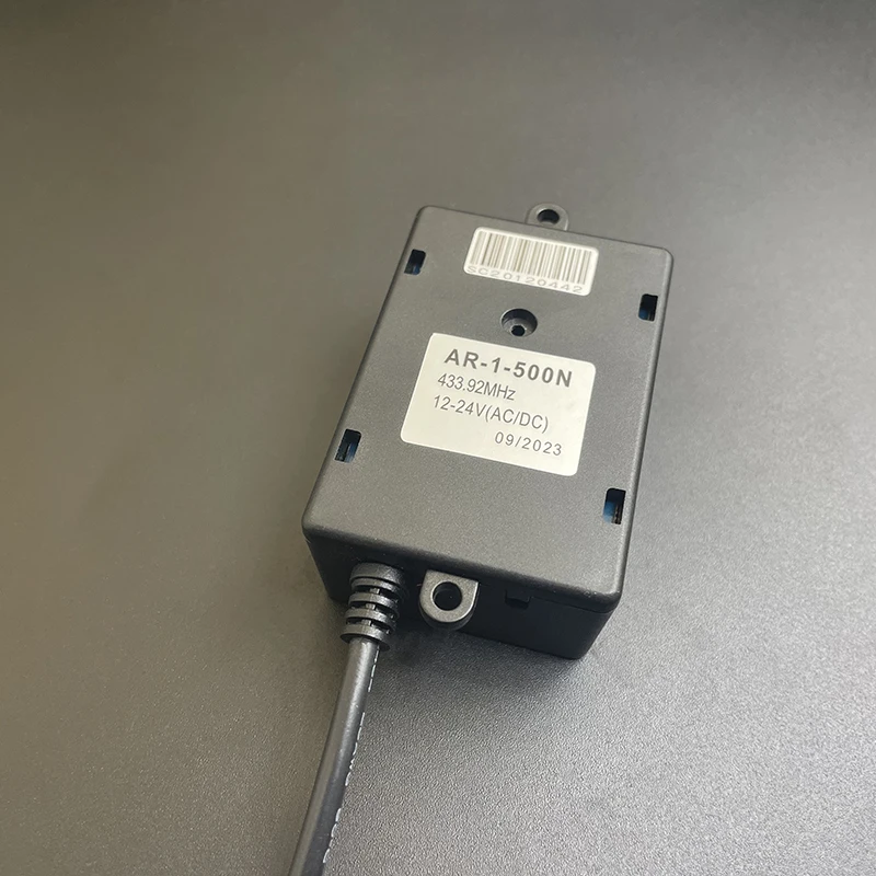 For Garage RADIO RECEIVER ALUTECH AR-1-500N Garage Door Opener Remote Control 433MHz Gate Control 12-24V AC/DC