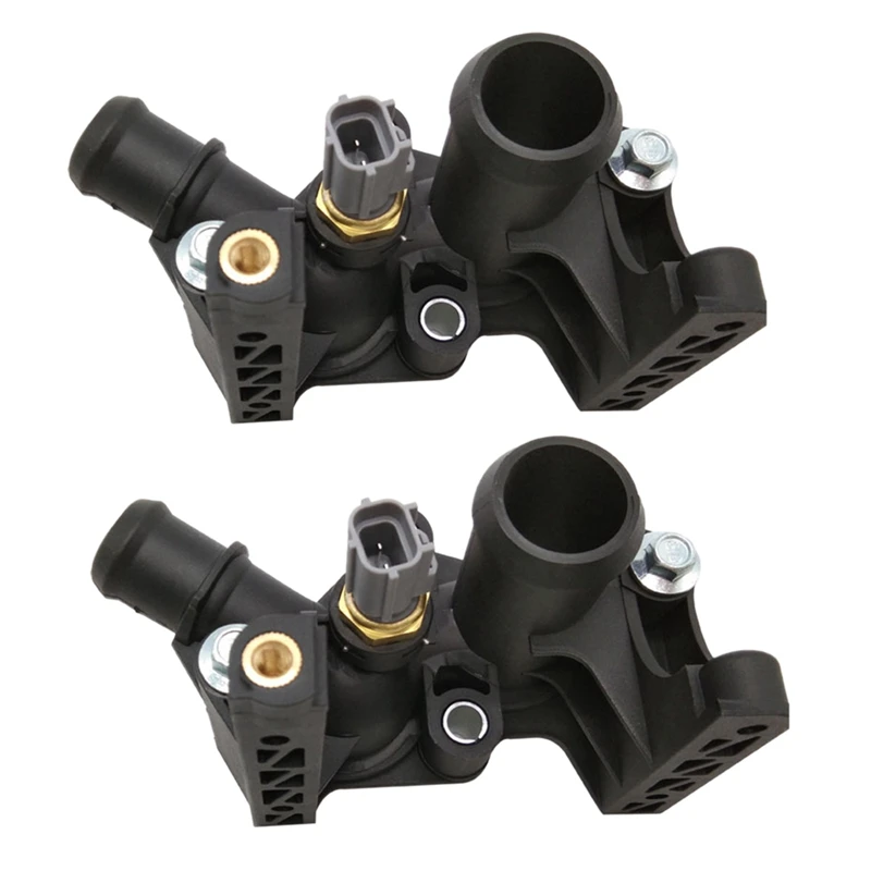 2X 7M5G 8K556 AC Cooling System Thermostat Housing For Ford Fiesta