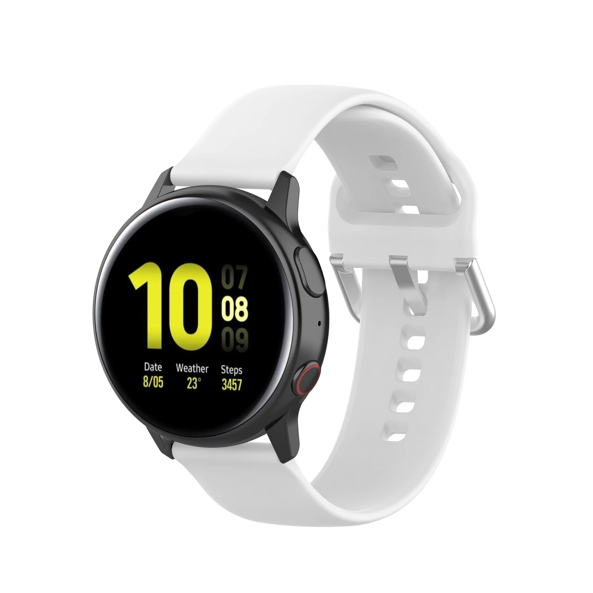 Versatile Silicone Watch Strap - 20mm/22mm Adjustable Band