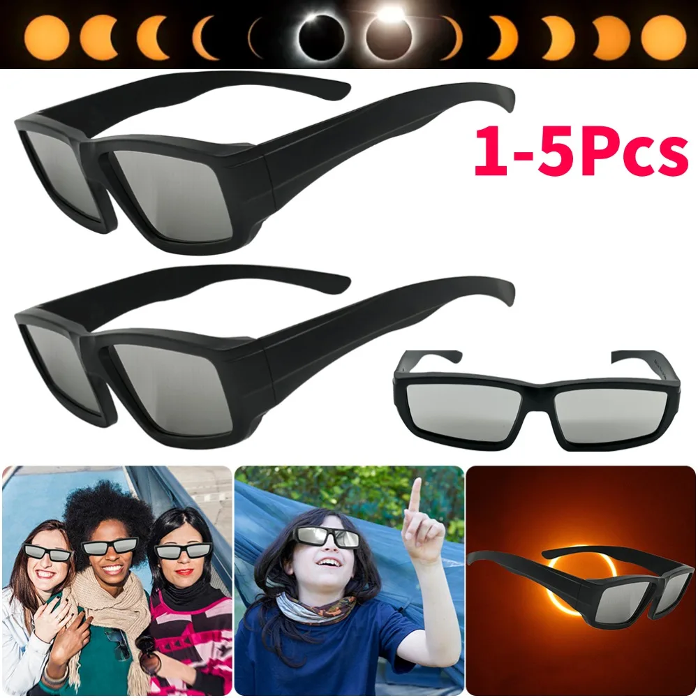 Lunettes éclipse solaire pêche - Certifiées ISO - Protection yeux vision directe soleil
