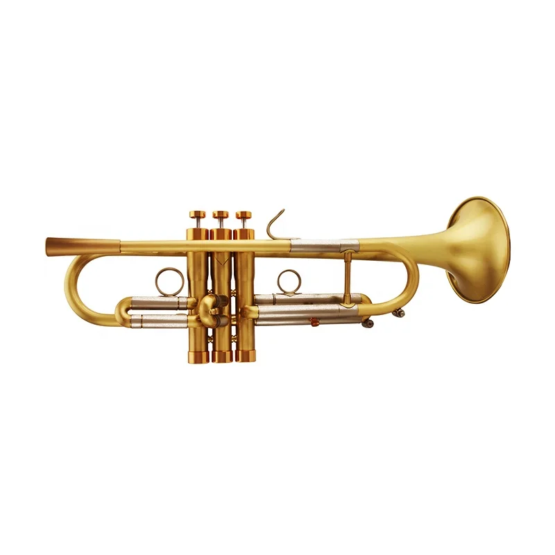 SEASOUND Professional BB Tone Trumpet Vintage Heavy Trompeta JYTR409MB With Bigger Bell Brass Body OEM
