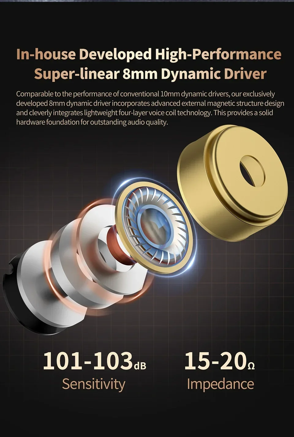 KZ Vader Triple Driver Dynamic Earphone With Mic description image 6