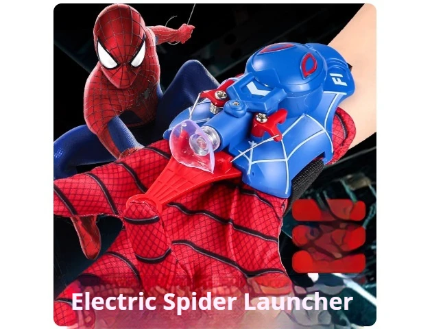 Neue ML Legends Spider-Man Spinnennetz-Launcher Spielzeuge Spiderman Netz-Shooter Cosplay Modell Netzschütterer Handschuhe Zubehör Geschenk für Kinder – Detail 4