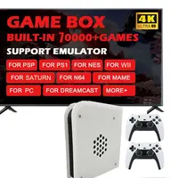 M15 60+Emulators 1T Retro Home Game Console Batocera I3-3110M 70000+Games For Wii PS2 PSP NGC N64 Win11 4G Wireless handle 5