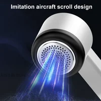 Electric Lint Remover Rechargeable LED Display Fabric Shaver Sweater Defuzzer 6 Leaf Blades Hair Ball Trimmer for Clothes 2
