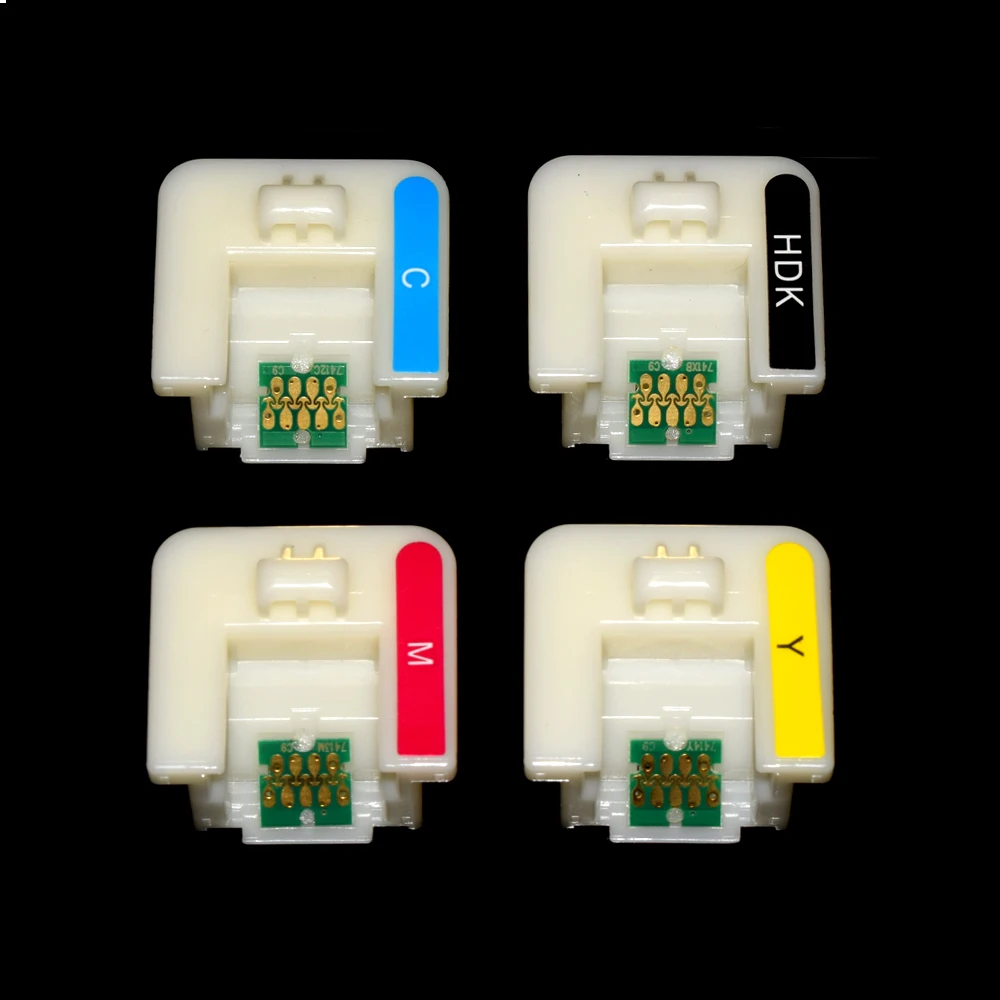 T741X T7411 T7412 T7413 T7414 Cartridge Chip with Holder for Epson SC F Series