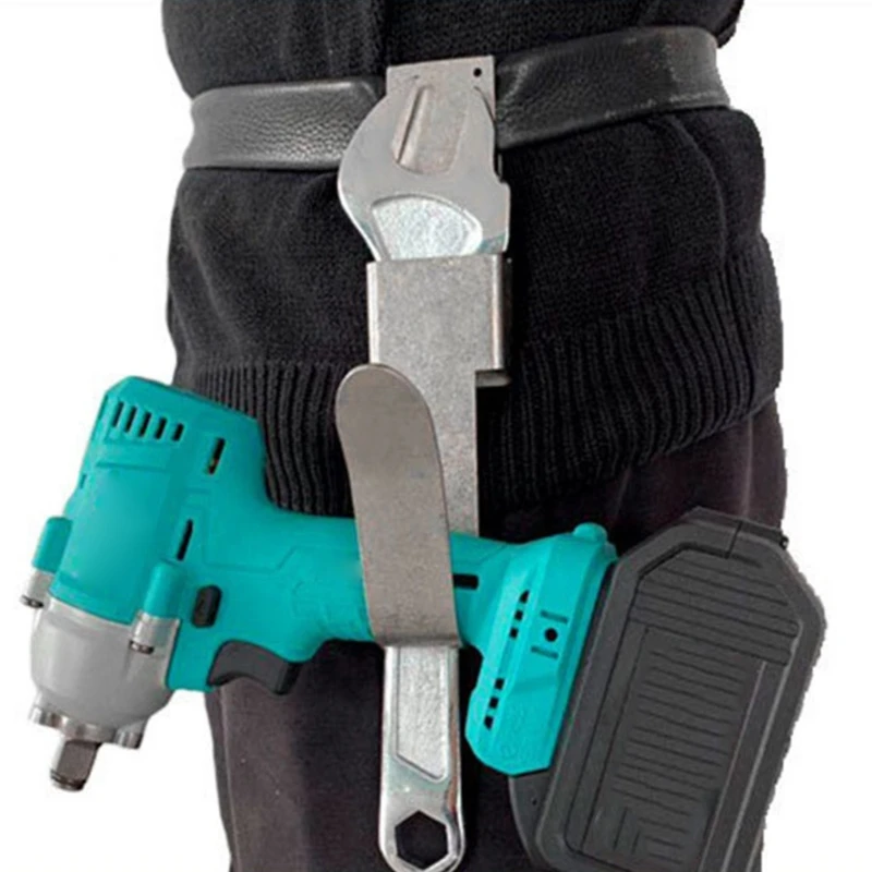 

X37E Belt Clip Tool Holding Hook Cordless Drill Holster Wrench Rack Hold Most Cordless Tools Strong Bearing Capacity