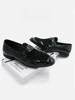 Spring New Men's Business Casual Shoes Leather Pointed British Style Loafers 5
