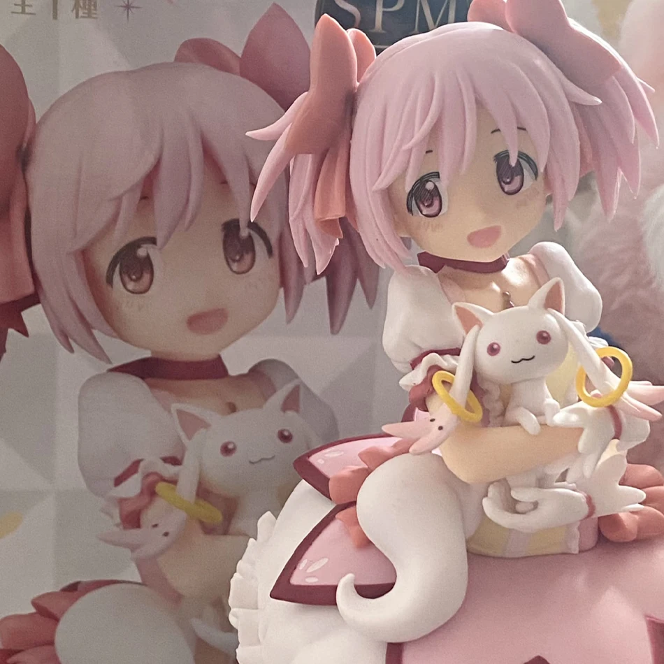 Figurine d'action Anime Magical Girl 22 cm - Kaname Madoka et Akemi Homura - Modèle de collection Kawaii Loli - Jouet Cadeau 2