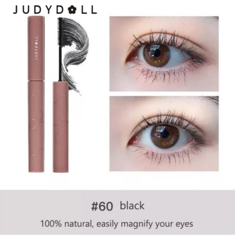 

Judydoll Lash Mascara Lengthening Curling Thick Small Brush Head Mascara Natural Quick Dry Waterproof Non-smudg Eye Makeup