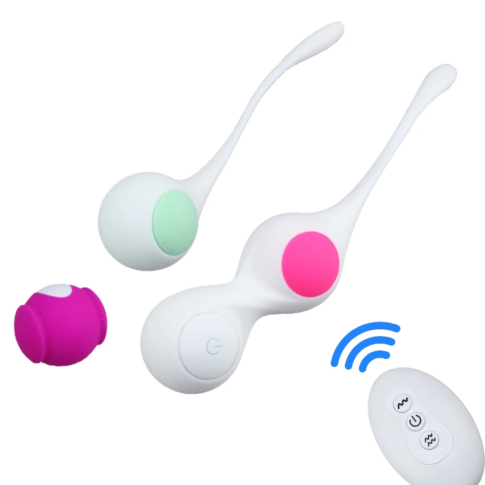 Bolas kegel vibratórias para exercícios pélvicos e prazer_voghion.com