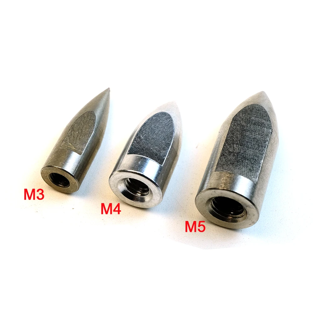 Comparaison des écrous d'hélice RC en aluminium et inox, lot de 4 tailles M3 M4 M5