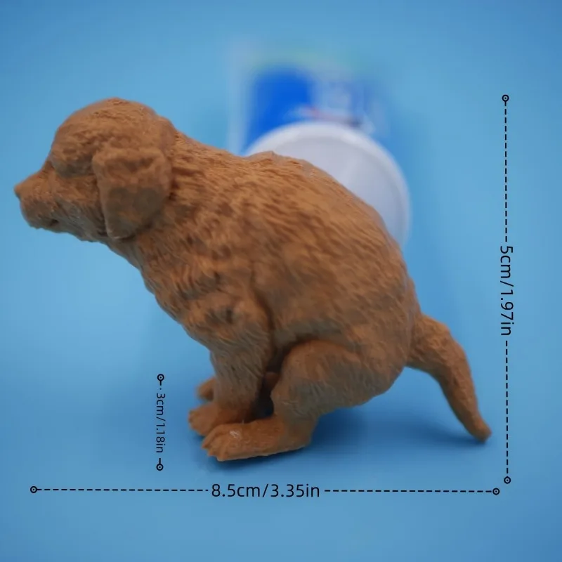 Funny Puppy Poop Toothpaste Dispenser Creative Puppy Toothpaste Cover Dog Ass Toothpaste Cover Dog Lover Gift Holiday Gift 6