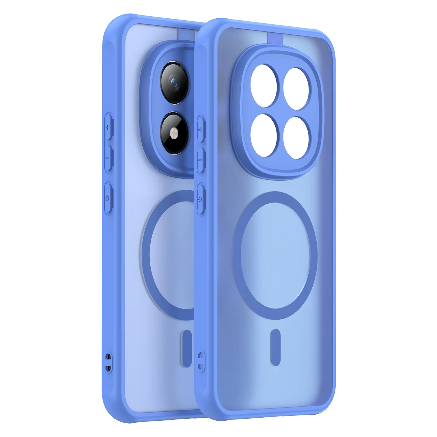 Magnetic Luxury Shockproof Wireless Matte Translucent Phone Case