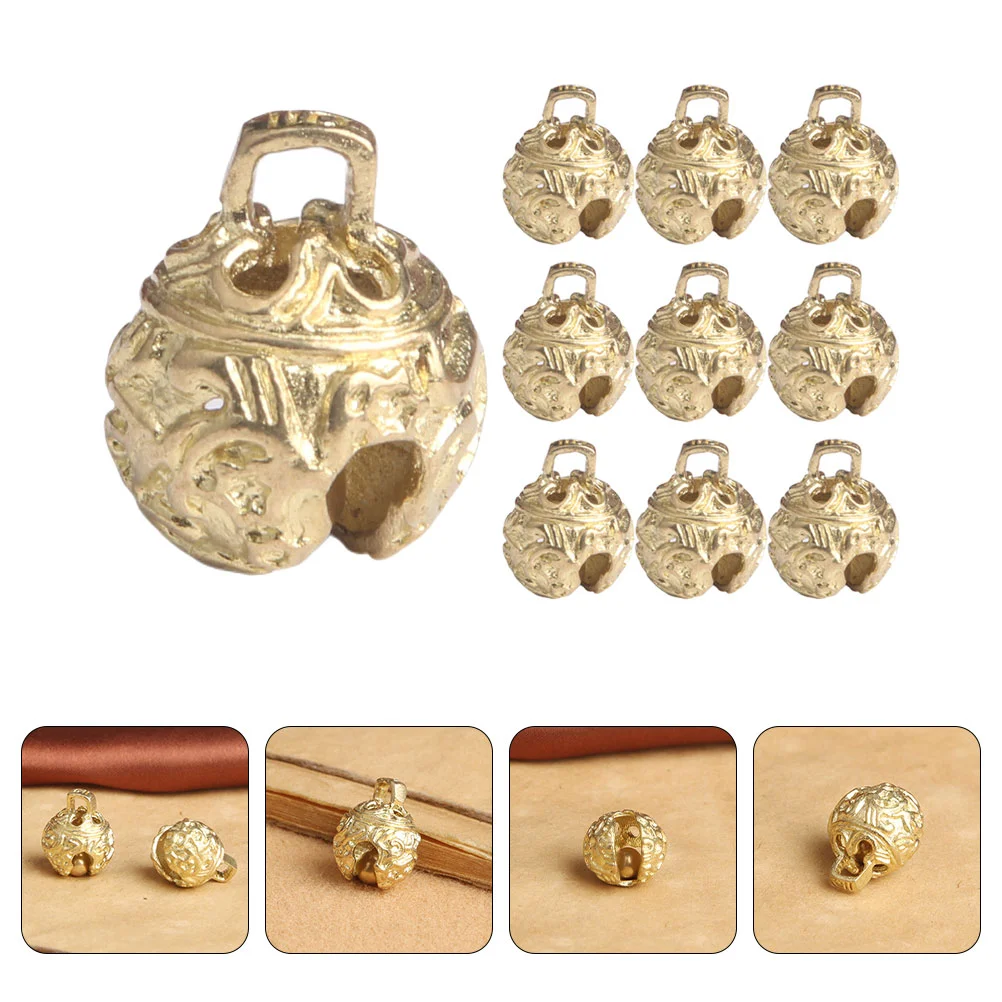 

Small Brass Bell Tiny Bells for Crafts Vintage Metal Rustic Ornament Decorative
