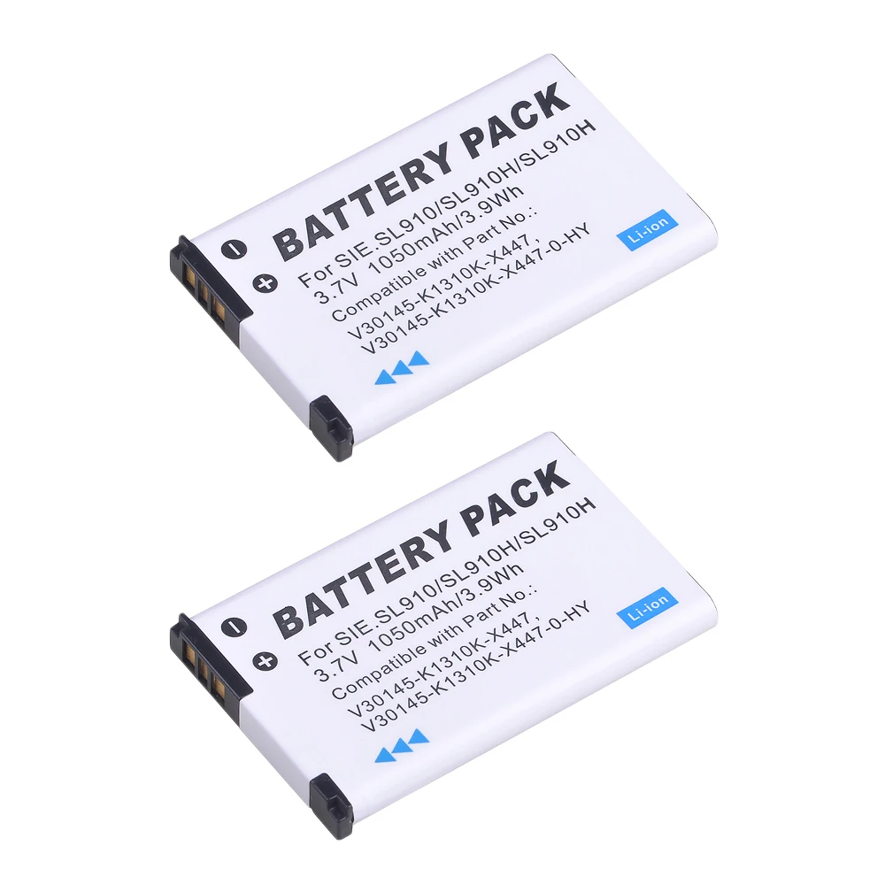Asperx 1/2Pc 3.7V 1050Mah Batteria Ricaricabile Per Telefono Cordless Bateria Per Gigaset Sl910 Sl910H Sl910A V30145-K1310K-X447