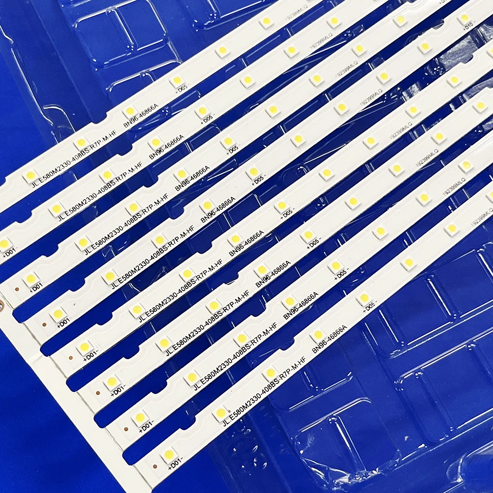 LED backlight strip For Samsung UE58NU7100 UE58RU7100 UN58NU7100 UA58NU7100 LM41-00632A BN96-46866A JL.E580M2330-408BS 10pcs