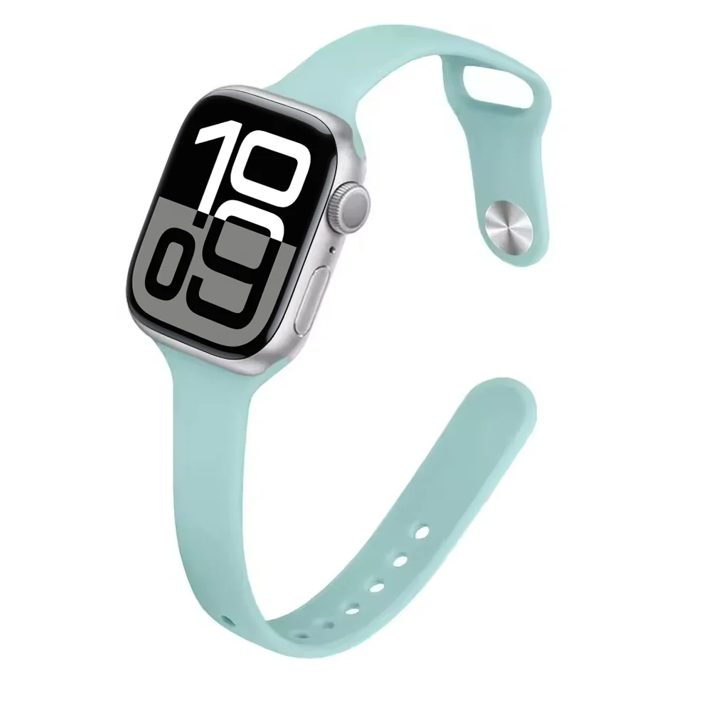 Breathable Silicone Strap for Smartwatch - Elegant Bracelet Design