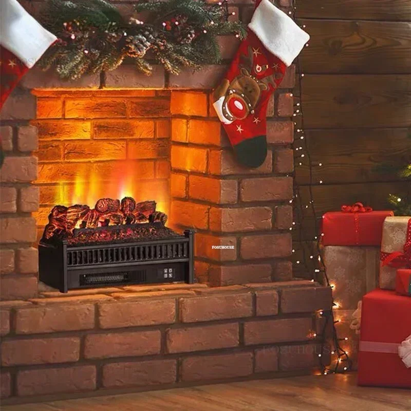 European Home Decorative Cabinet Living Room Fireplace Hotel Villa Energy-saving Heater Simulation Decorative Electric Fireplace