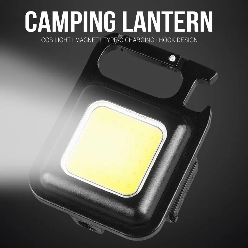 Mini FlashLight Pocket Clip Mutifuction Portable Flashlight Pocket Work Light Outdorr Camping Fishing Climbing Lantern LED Light