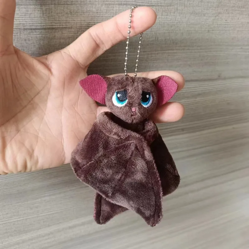 19cm Dracula Bat Plush Toy Flexible Animal Stuffed Dolls 10cm Bat Plush Pendant Mini Keychain Halloween Gift Ornament plush toy plush doll