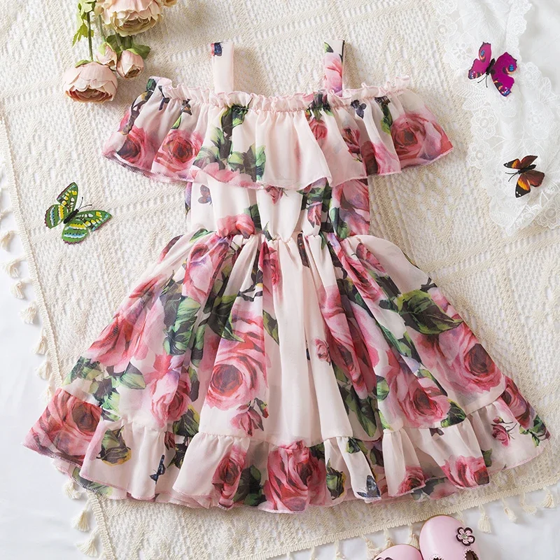 Flower Baby Girl Dress For 12M to 24M