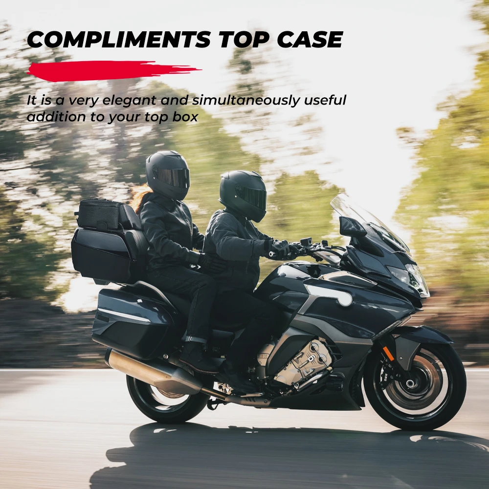 BMW용 후면 수하물 랙 탑 케이스, 2010-2023 투어 랙, 탑 백 케이스, 수하물 가방, BMW K1600gt K1600gtl K1600 GTL