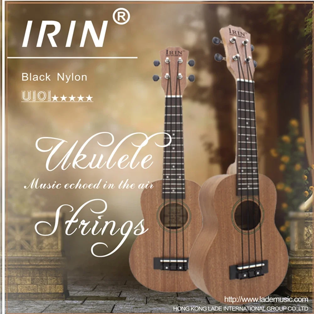 Description Picture 4 of itemIRIN 4 Pcs/Set Soprano Ukulele Strings Nylon Musical Instrument Accessories 4 String Hawaiian Guitar Parts & Accessories