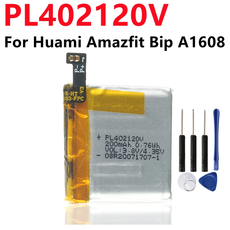 Pl402120v аккумулятор amazfit