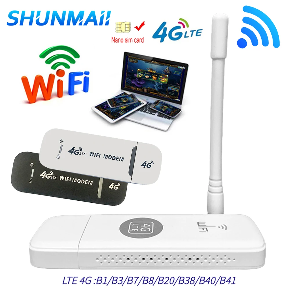 Portable Wireless Router 4G Router Mobile WIFI Hotspot Unlocked w