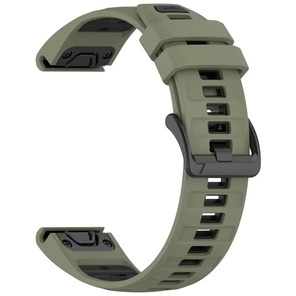 Elegant Quick-Fit Silicone Strap - Premium Replacement Wristband