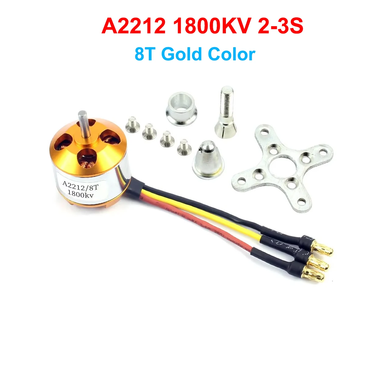 High-Performance Brushless Motor for RC Fixed Wing Planes