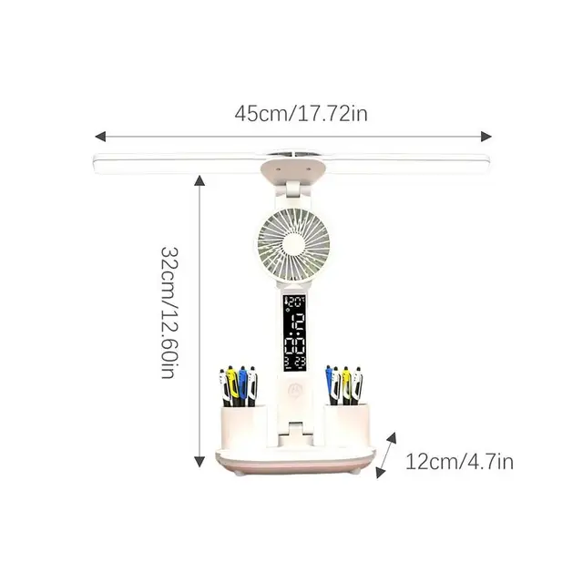Toll Tartó Lámpa Többfunkciós Asztali Tartóval Többcélú Hosszú Akkumulátor Életvilágító Hálószobához - Image 6
