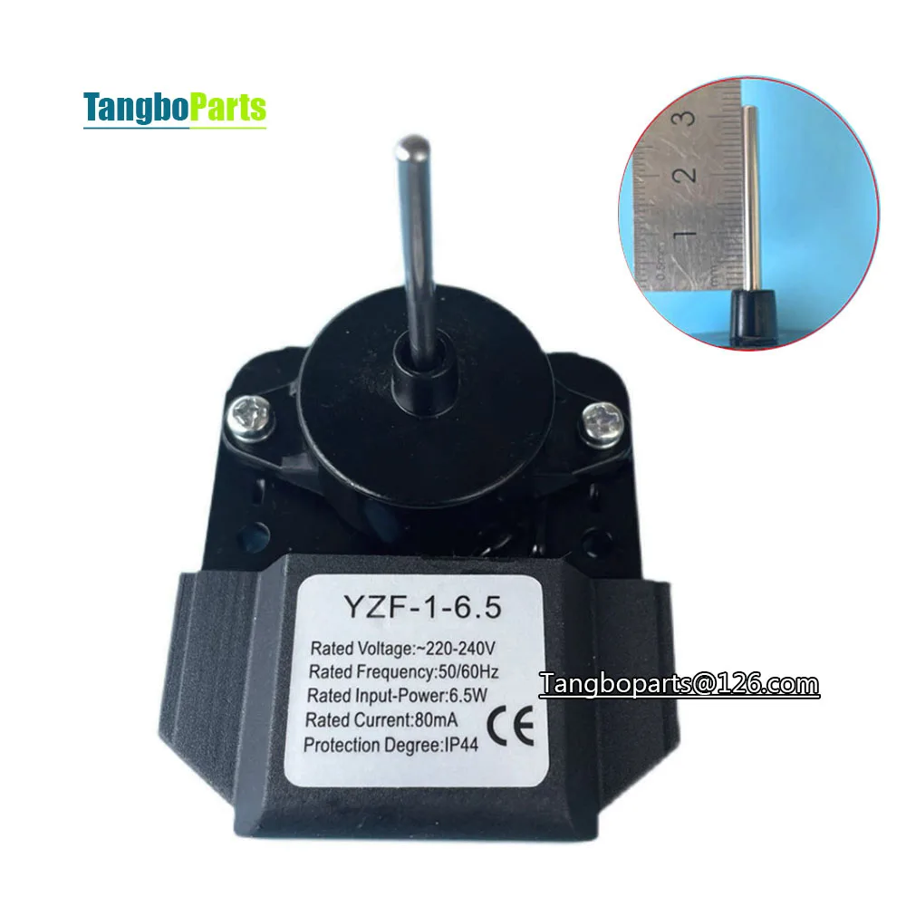 

220V 220-240V YZF-1-6.5 6.5W Condensing Air Cooling Fan Motor For Refrigerator Freezer