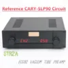 STR12A 12AU7/ECC82 Tube Remote Control Preamplifier HiFi Audio 4 In 1 Out Reference Cary SLP-90 Preamp Circuit 1