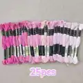 Pink 25pcs Fixed