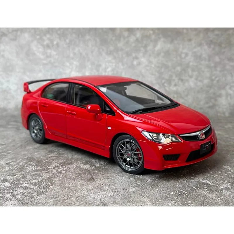 Diecast 1:18 Scale Honda Civic Fd2 Tipo R Lega Modello Di Auto Collezione Souvenir Display Ornamenti Giocattolo Del Veicolo
