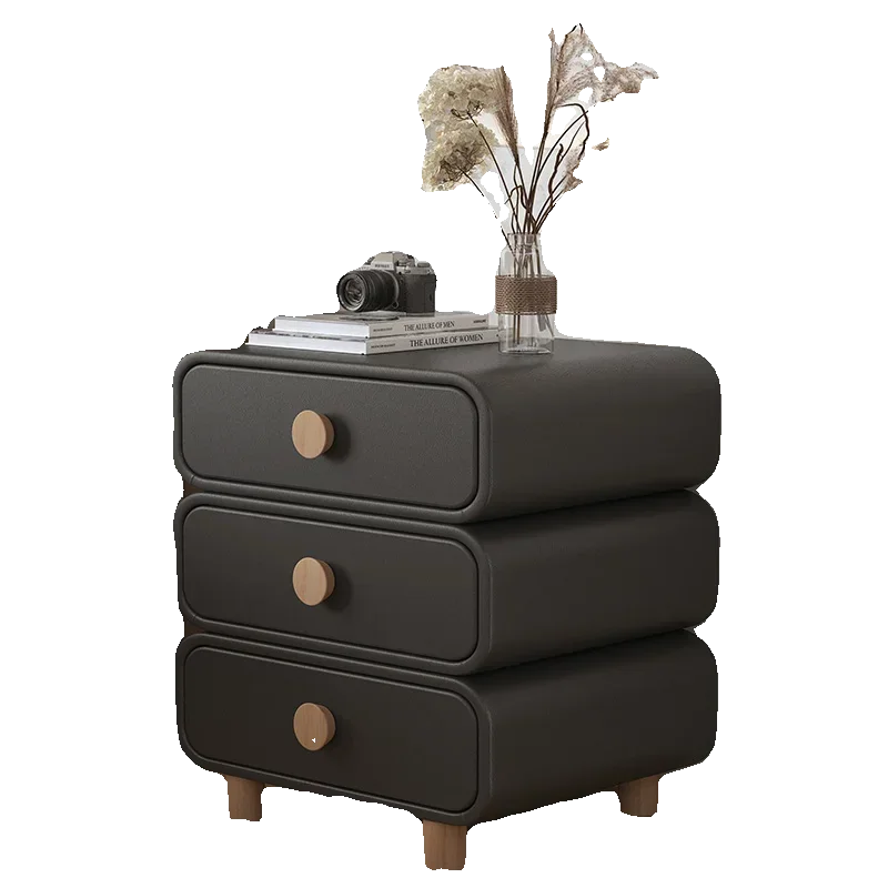 Bed Table Small Sofa Side Tables End Desk Bedside Round Bedside Storage Cabinet Night Designer Room Bedroom Design Living Locker