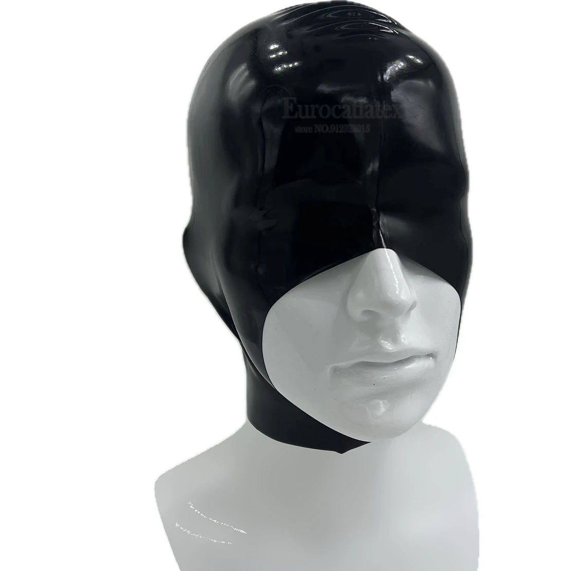 ラバーマスク アイマスク ラテックス口マスク仮面　コスプレ　黒 Amazon.co.jp: Rubber Bunny RB16メッシュ付きラバー全頭マスク