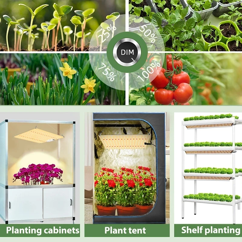 Full Spectrum LED Grow Light Quantum Board EU Plug Indoor Veg Bloom Phytolamp Greenhouse Flower Succulent led grow light grow light