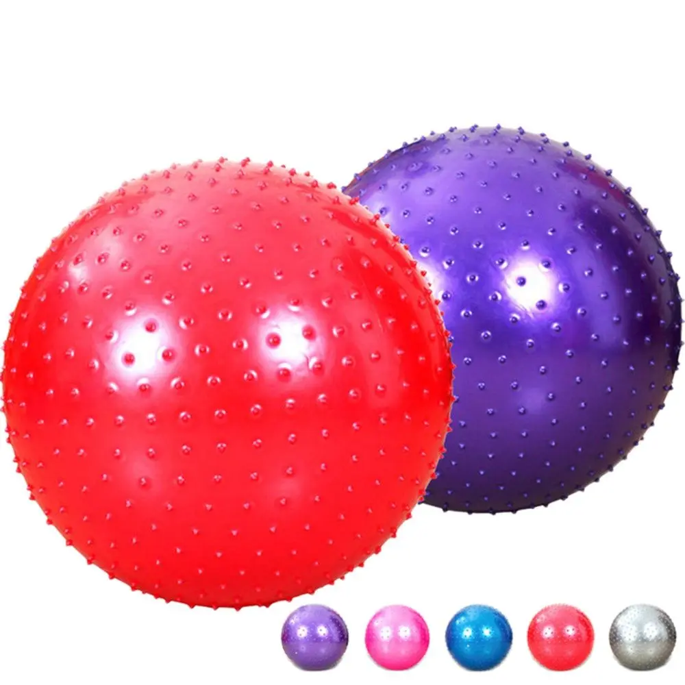 Sports Yoga Balls Point Fitness Gym Balance Fitball Exercise Pilates Workout Barbed Massage Ball 55cm 65cm 75cm 85cm yoga ball