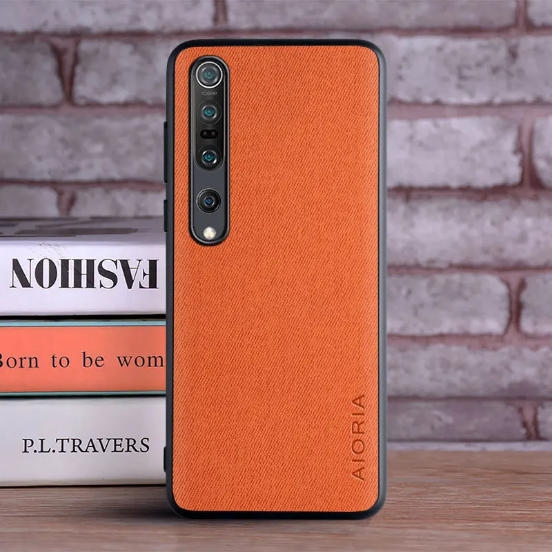 Textile Soft-Touch Case with Durable TPU & Hard PC Construction