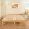 14 Inch Solid Wood Platform Bed Frame, Pine Wood Platform , No Squeak 1