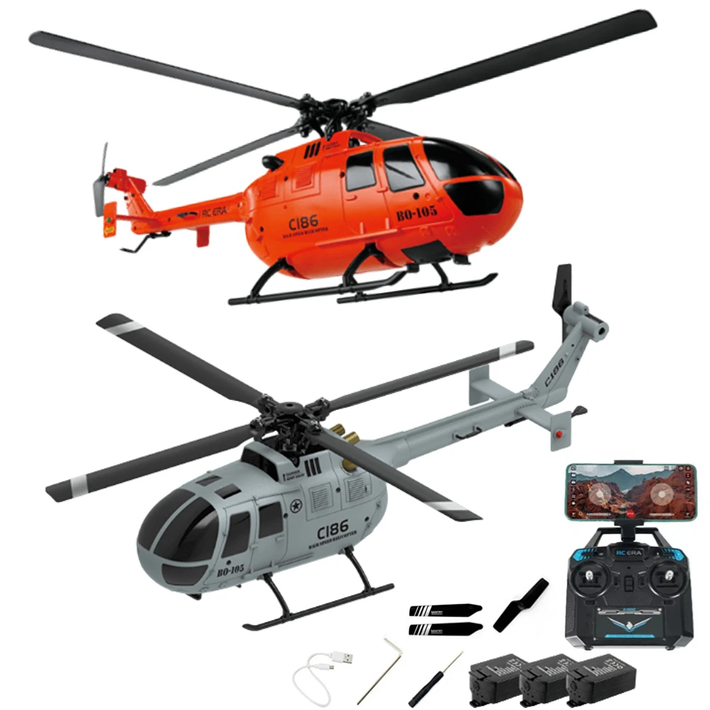 C186 RC Helicopter Toy 4 Channels RC Aircraft with 6Axis Gyroscope 2