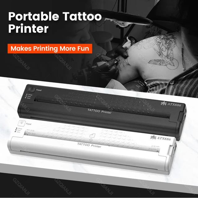 Tattoo Stencil Transfer Printer Machine Portable Thermal Stencil Maker Line  Photo Drawing Printing Copier with 50 Sheets Tattoo - AliExpress