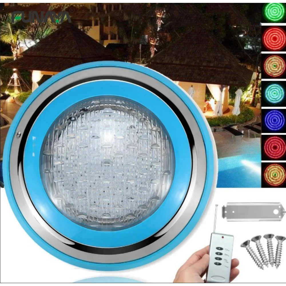 LED Swimming Pool Lamp AC 12V Stainless Steel Water Proof 15W 25W 35W 45W Warm/Cold Light Underwater Remote Control RGB Lamps winter ski gloves for women thick velvet warm snow proof cold proof riding electric bike cotton gloves touch screen