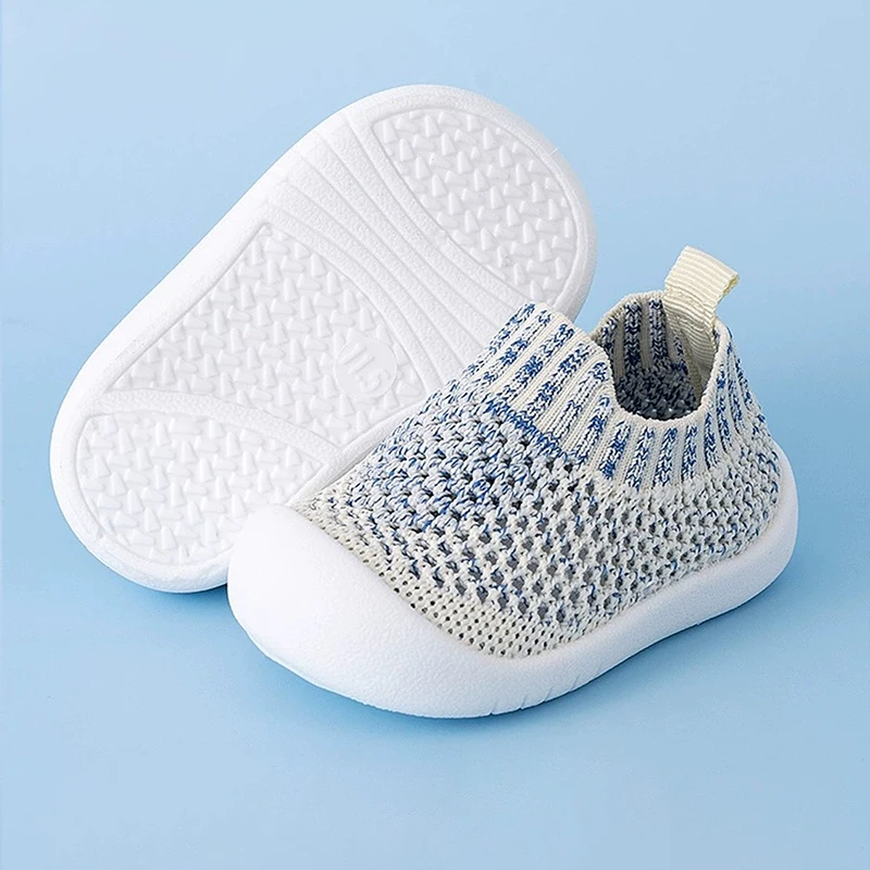 1pair Summer Autumn New Arrival Breathable Unisex Baby Walking Shoes, Indoor Anti-Slip One Step Ahead Infant Shoes, Sandals 4
