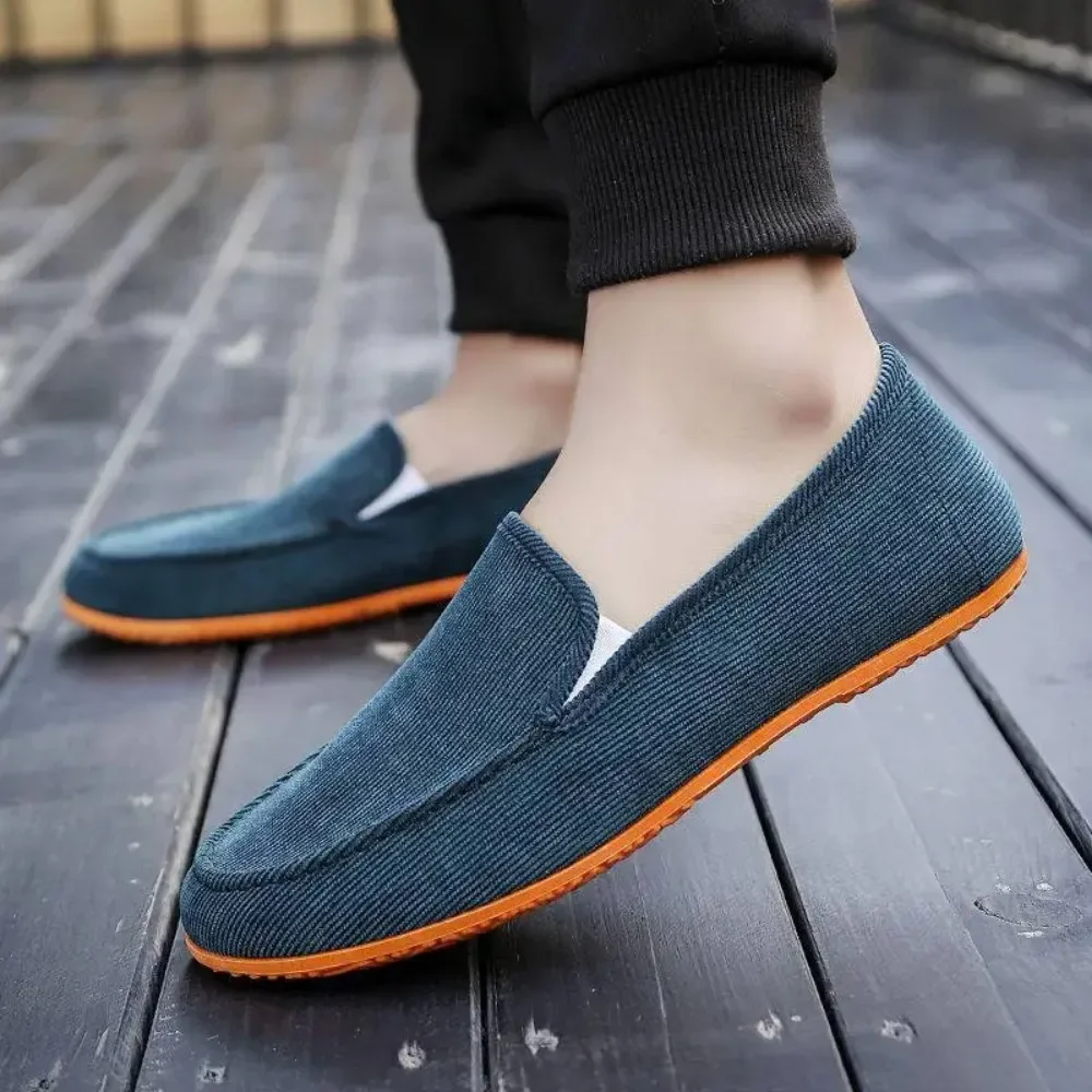 Men's Casual Cloth Shoes Casual Shoes Spring and Autumn Canvas Shoes Fashion Loafers Men Zapatos De Tela Casuales Para Hombres 2